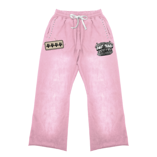 Vinesica fall collection sweatpants (pink)